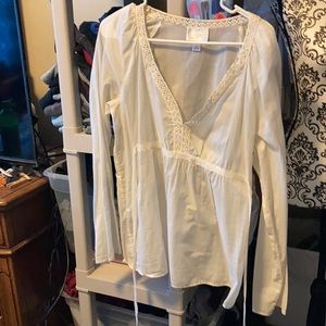 Lightweight size 14 loft long sleeve off white